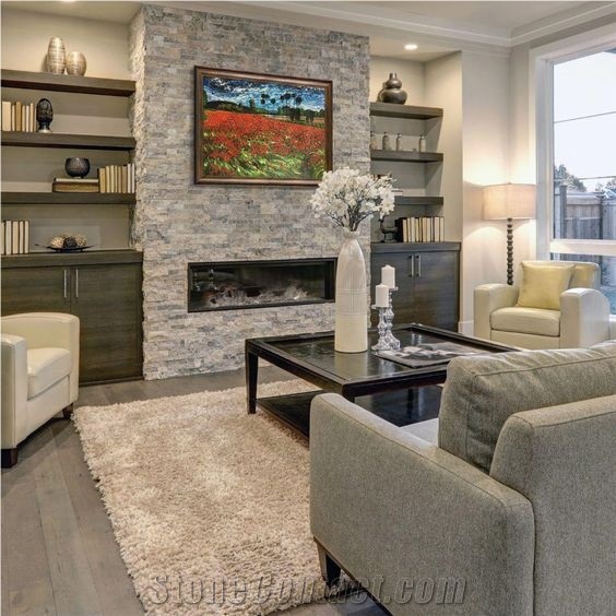 Cheap Natural Slate Wall Panel Multicolor Cladding Stone