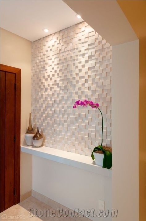 Natural Mosaic Marble Pattern