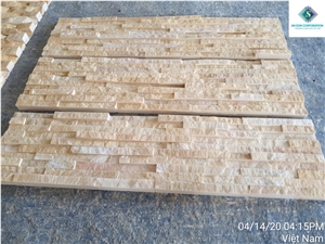 Yellow Wall Panel Decorative Stone