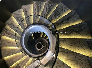 Luxury Cloudy Grey Marble Slabs,Tiles for Stairs