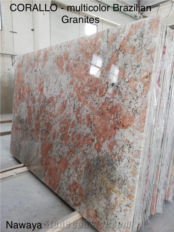Four Seasons Granite Slabs, Brazil Multicolor Granite