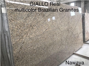 Giallo Real Granite Slabs