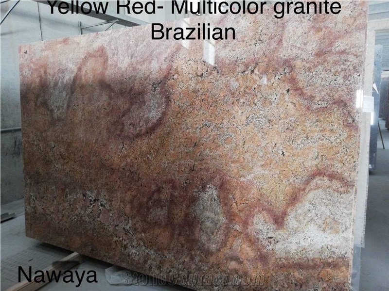 Giallo Real Granite Slabs