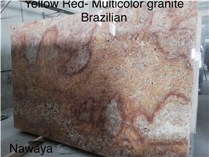 Giallo Real Granite Slabs