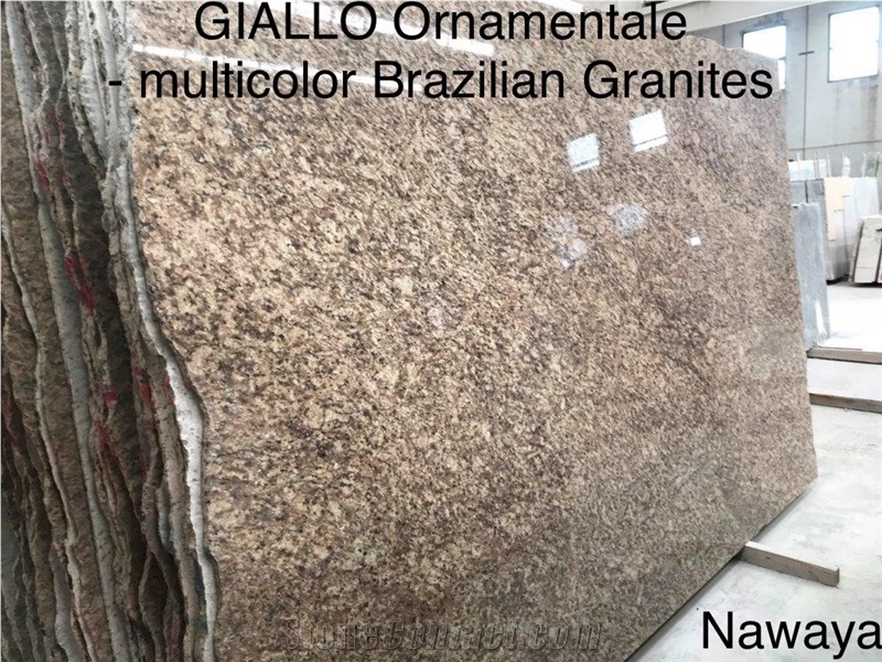 Giallo Real Granite Slabs