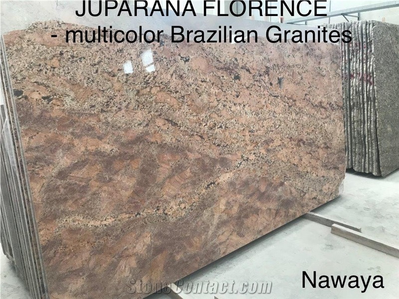Juparana Florence Granite Slabs