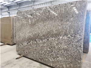 Brazil Bianco Antico Azul Aran White Granite Slabs