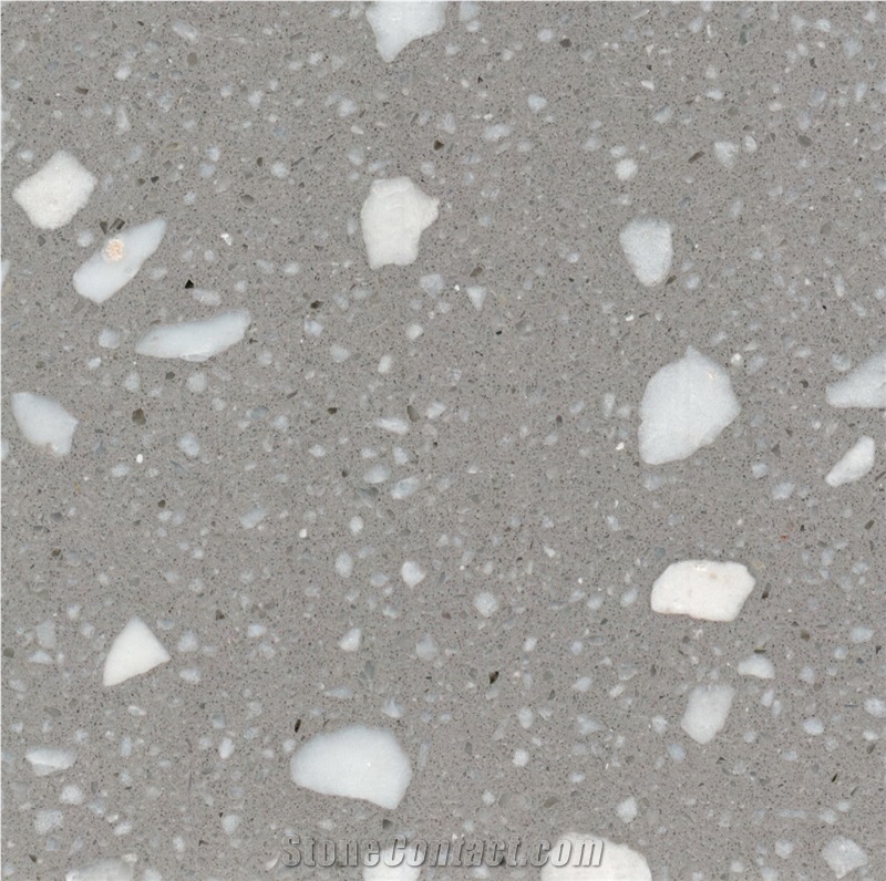 China New Grey Cement Terrazzo Wall Cladding,Floor Tiles