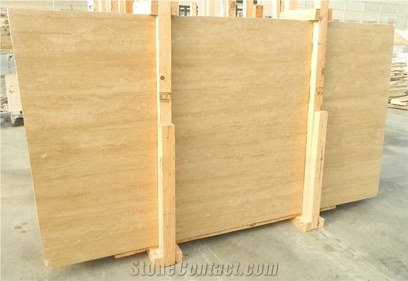 Dark - Medium -Light Travertine Slabs