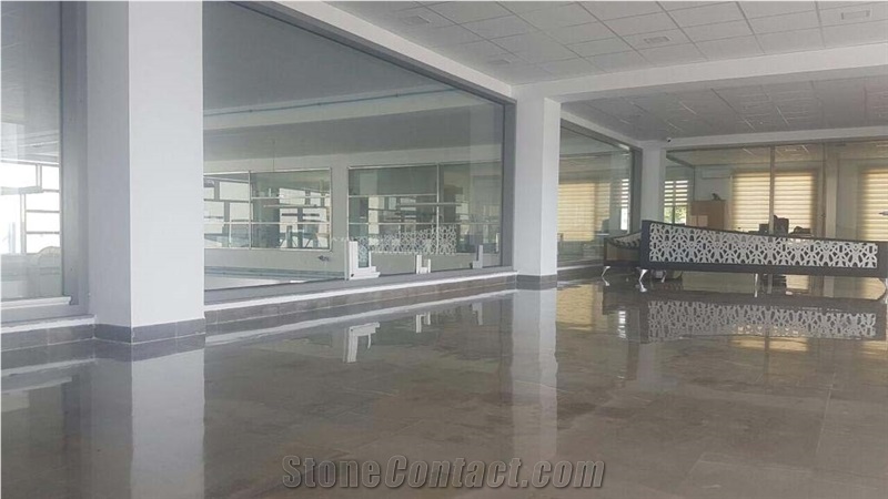 Grigio Oriente Grey Foussana Limestone Slabs, Tiles