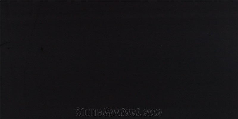 K3302 Artificial Pure Black Quartz Stone Slabs