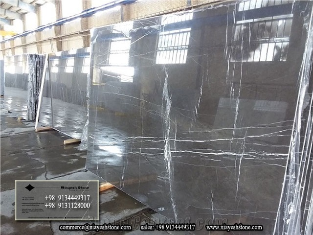 Pietra Grey Marble Slabs