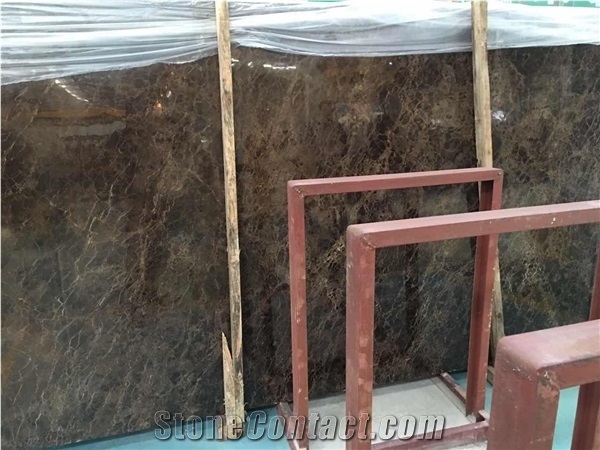 China Dark Emperador Slab Tile Wall Floor
