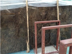 China Dark Emperador Slab Tile Wall Floor