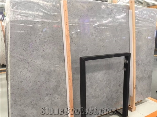 China Moon Grey Marble Slab Tile Step Wall Floor Project
