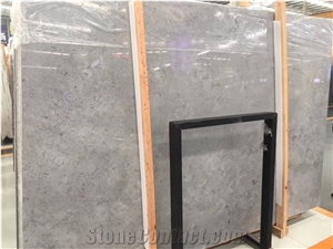 China Moon Grey Marble Slab Tile Step Wall Floor Project