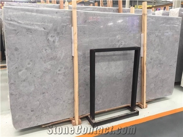 China Moon Grey Marble Slab Tile Step Wall Floor Project