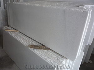 Crstal White Marble Slab Tile Wall Floor Step Project
