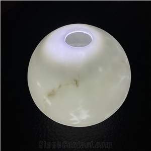 Translucent Globe Light Box for Hotel Decor