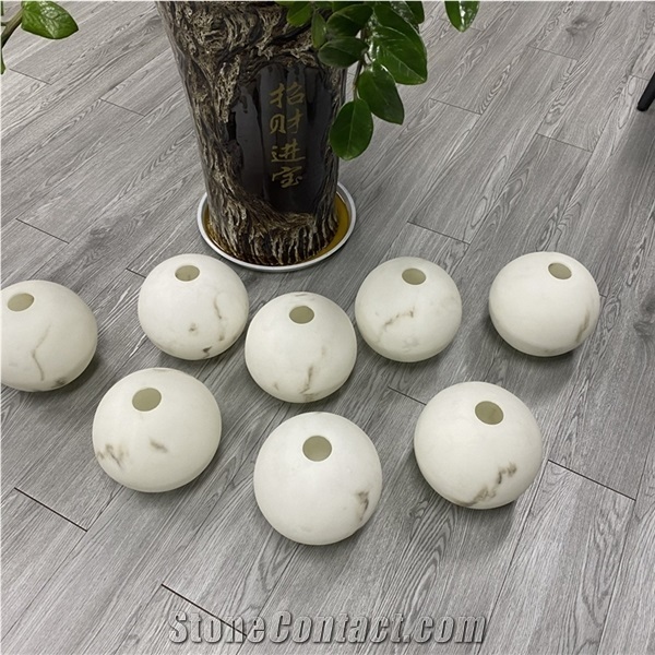 Translucent Globe Light Box for Hotel Decor