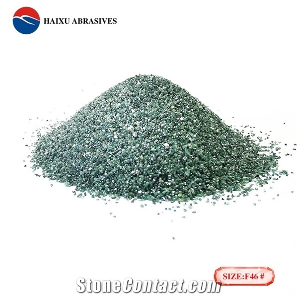 Green Silicon Carbide for Glass Blasting