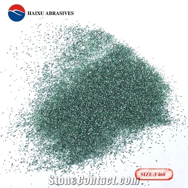 Green Silicon Carbide for Glass Blasting