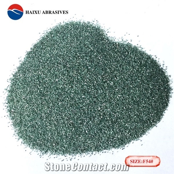 Green Silicon Carbide for Glass Blasting