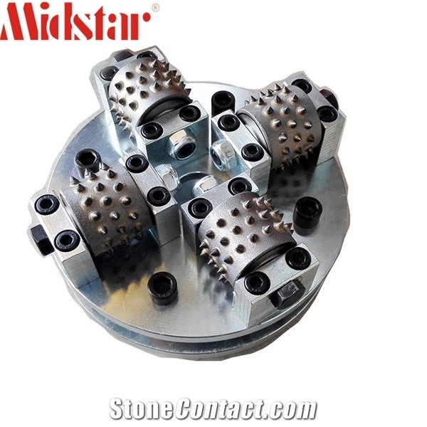 Alloy Bush Hammer Stone Polishing Tool Abrasive Disc