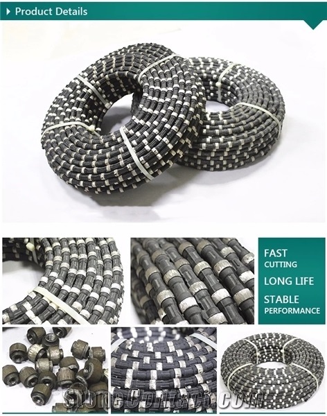 Diamond Wire Saw Diamond Beaded Rope Mining