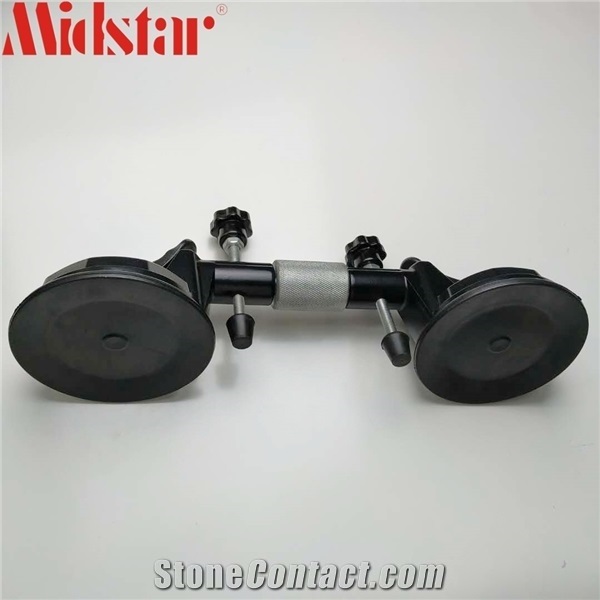 Double Handle Glass Gripper Stone Slab Adjustable Sucker