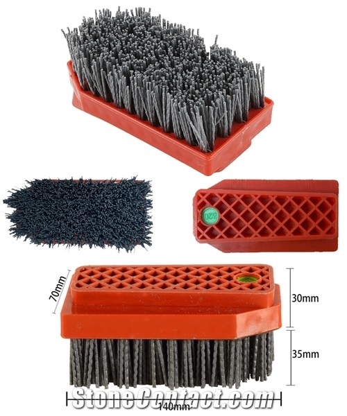 Fickert Polishing Brush Silicon Carbide Tool for Stone