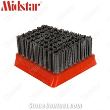 Frankfurt Silicon Carbide Brush Abrasive Travertine Antique