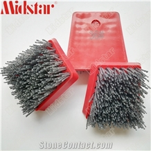 Frankfurt Silicon Carbide Brush Abrasive Travertine Antique