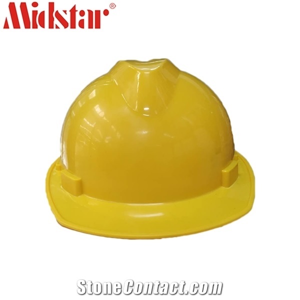 Safety Helmet Yellow Construction Protecting Head Shell
