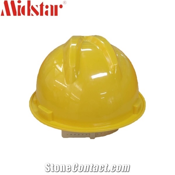 Safety Helmet Yellow Construction Protecting Head Shell