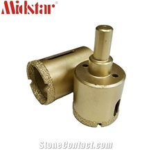 Vacuum Brazed Diamond Drill Bit for Marble Granite Stone