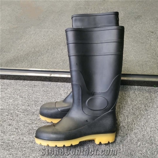Wearable Pvc Waterproof Labor Shoes Gumboots