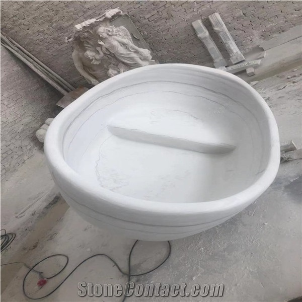 Black Marble Rectangle Bathtub for Fat People