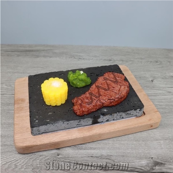 Lava Stone for Cooking,Steak Stones,Hot Rocks,Grilling Stone
