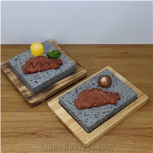 Lava Stone for Cooking,Steak Stones,Hot Rocks,Grilling Stone