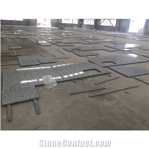 Royal Grey Prefabricated Kitchen Countertop,Island Desk Top