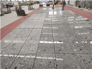 White Artificial Terrazzo Flooring Paver,Interior Trim Cover