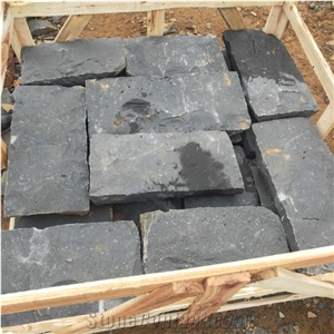 Basalt, Grey Cobble,Cubes,Natural Split,Graden Stone, Pavers