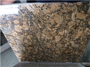 Giallo Fiorito Brazil Firenze Yellow Granite Tile Slabs