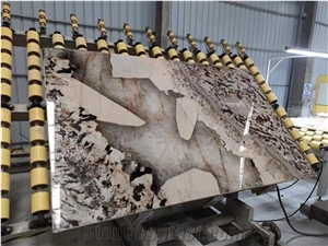 Patagonia Brazilan Luxury Brown White Quartzite Slab