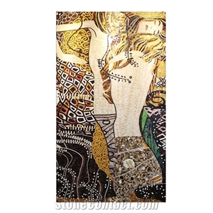 Klimt Characters Series Glass Mosaic Artworks Stone Klimt Characters Series Glass Mosaic Artworks Stone
