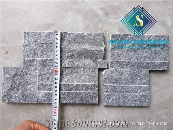 Black and White Marble Wall Panel Ledge Stone