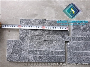 Black and White Marble Wall Panel Ledge Stone