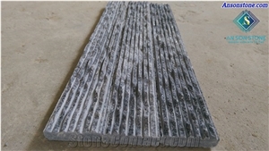 Black Marble Line Chiseled Veneer
