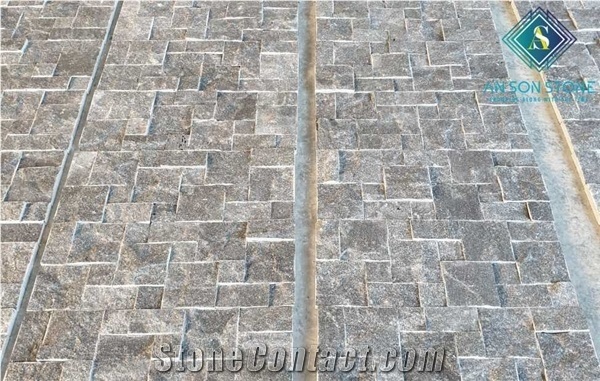 Black Marble Split Wall Panel